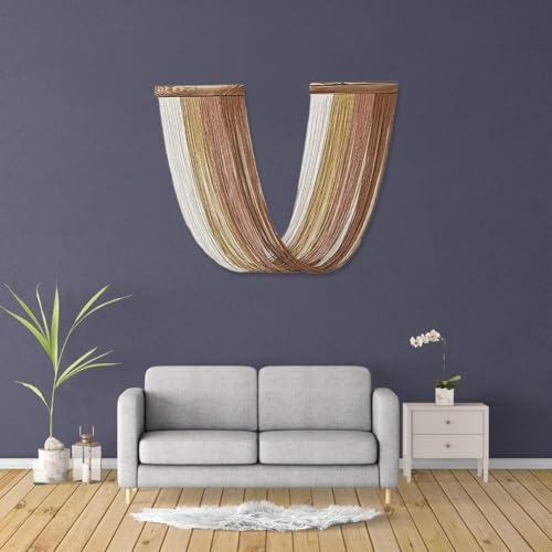 Tenture murale en macramé pour habiller un mur vide de chambre - 4