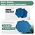 Hexagonal Acoustic Panels-12 Pack High-Density Sound Absorbing Panels 12"X10"X0.4" for Enhanced Noise Reduction, DIY Design, Idea for Studios, Offices, and Home Theaters(Yale Blue)