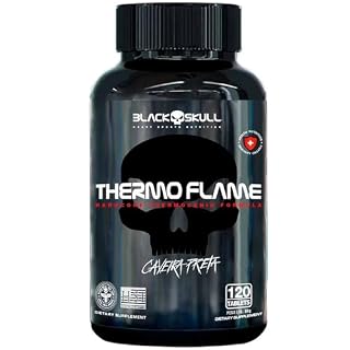 Thermo Flame Caveira Preta - 120tabs - Black Skull