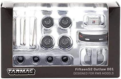 Tarmac T64W-007-BK Tuning Parts Fifteen52 Outlaw 001 - Designed for RWB Models Scale 164