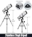 SpectrumOI Telescope for Kids & Adults - Premium EQ Reflector, 150mm 6