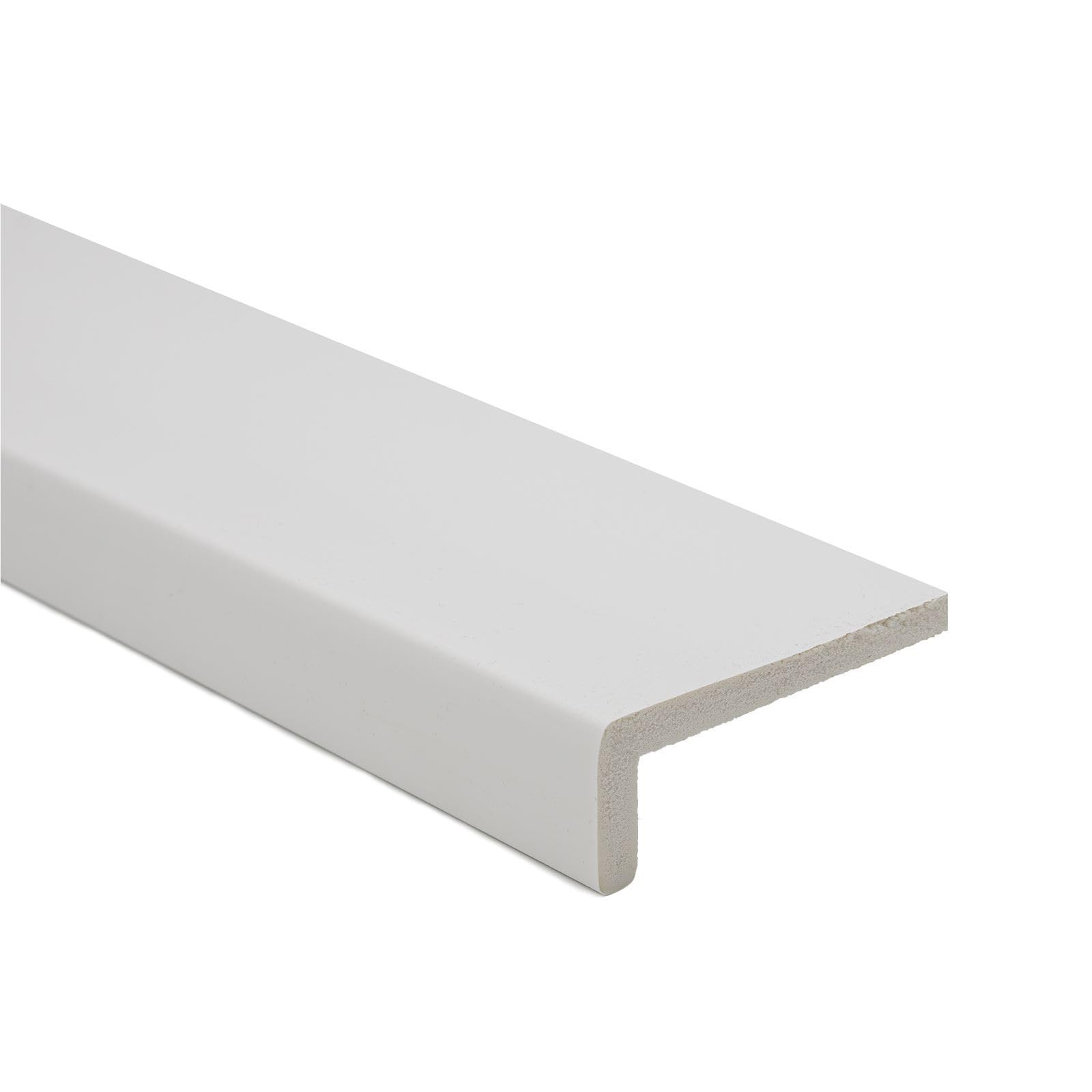 Truly Pvc Limited White Window Board Capping Cover (1.25M) - 100Mm