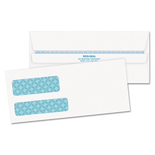 Quality Park Double Window Redi-Seal Envelopes