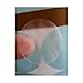 Clear Retail Package Seals 1" Inch Round Circle Wafer Stickers/Labels 1,000 Per Roll