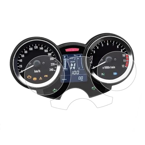 HAONEL Instrument Film Dashboard Screen Protector Replacement for Kawasaki Z900RS 2018-2019 Cluster Display Screen Protective Cover