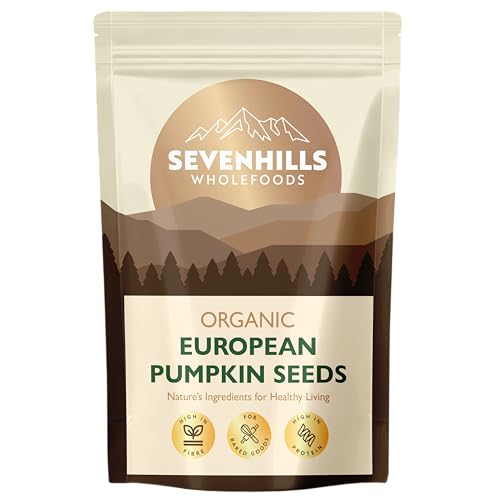 Sevenhills Wholefoods Organic European Pumpkin Seeds 900g from Austria