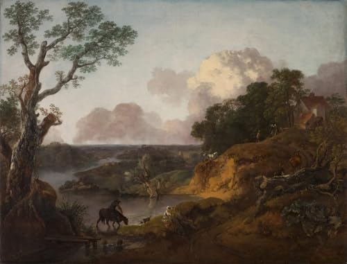Tableau Toile Gainsborough pour habiller un mur vide avec une peinture décorative d'art