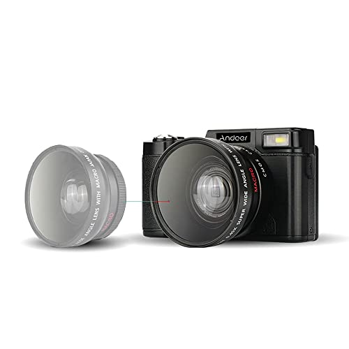 Andoer CDR2 1080P 15fps Full HD 24MP Câmera Digital 3.0