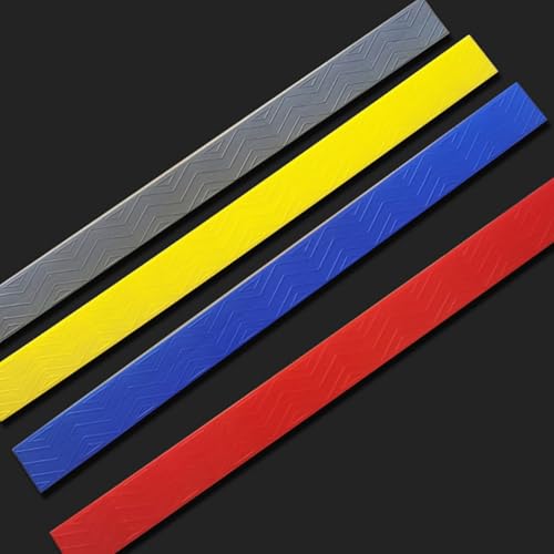 Rampas de umbral interior no deslizantes para sillas de ruedas, bicicletas y robots de limpieza amarillas 100 x 10 x 3 cm miniatura 6