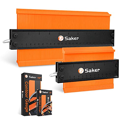 Saker Contour Gauge Duplication-Adjustable Lock-Precisely Copy