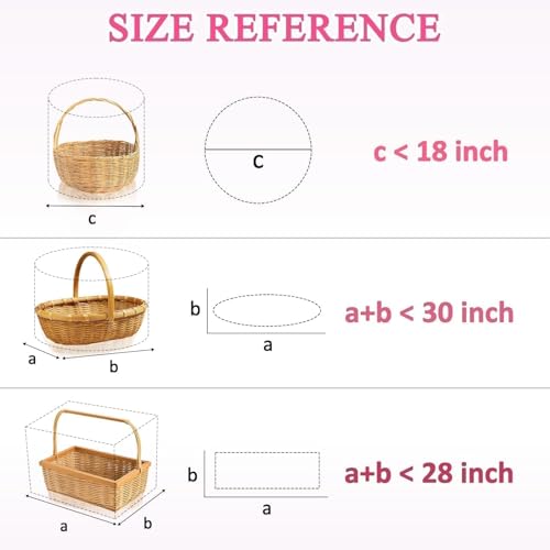 Image of PigPotParty Cellophane Bags for Gift Baskets, 30x40 in, 10 Pack, Pink Bows | Thick clear OPP holds shape; seamless bottom resists tears; easy-to-use large pull bows save time and add a polished finish
