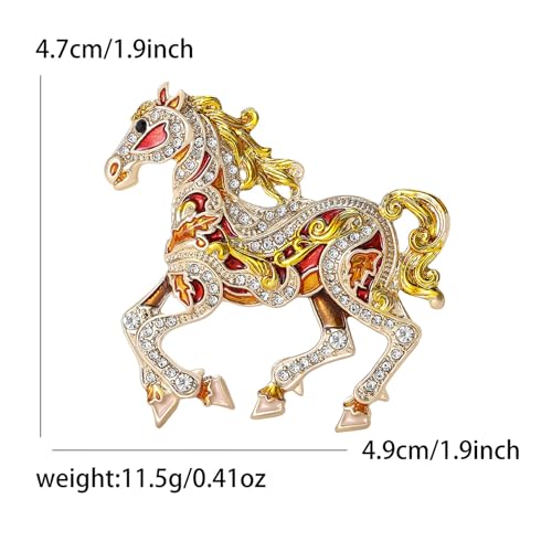 Image of Animal Brooch for Men Vintage Metal Wildlife Lapel Pin Suit Jacket Badge Fashion Accessories for Men