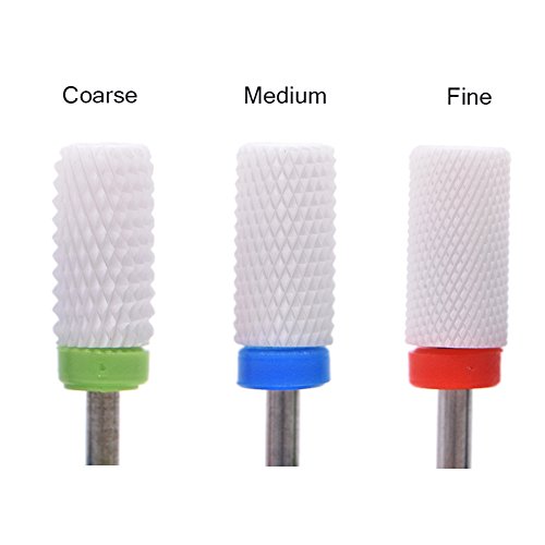 Kit de puntas de cerámica para taladro de uñas miniatura 5