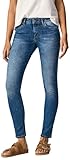 Skinny-Passform Pepe Jeans Damen Soho Jeans, Blue (Denim-Z63), 27W / 30L