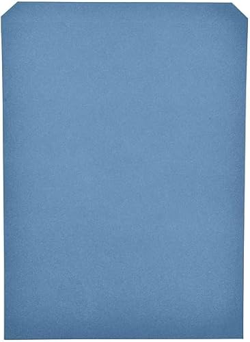 Blue manuscript covers letter size set of 100