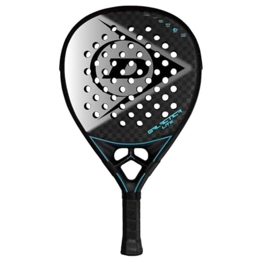 Dunlop, Galactica Lite, Raqueta De Pádel, Azul Negro, U, Unisex-Adulto