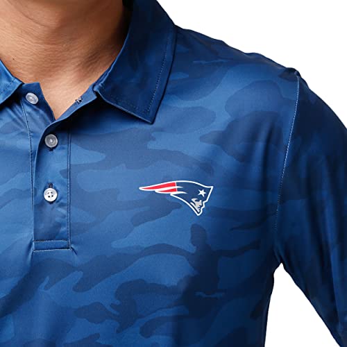 FOCO-Mens-NFL-Team-Logo-Polo-Short-Sleeve-Polyester-Shirt