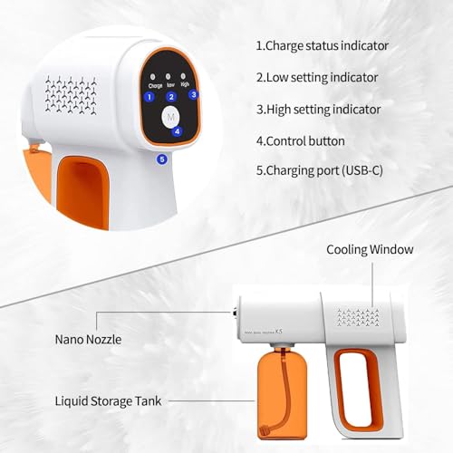 Fogger Machine with Nano Sprayer Gun - image 7