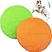 2PCS Jouet pour Chiens Frisbee, Disque Chien, Frisbee pour Chien, Frisbee Jouet Chien,Utilisé pour Les Activités de Plein Air des Grands Chiens,Dressage de Chiens