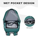 Ultra lightweight and foldable backpack for travel and camping, 45L waterproof hiking backpack, foldable day bag for men and women