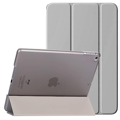 PROTech Case For Apple iPad Mini 1/2 /3rd Generation Smart Magnetic Stand Cover with Automatic Wake/Sleep -Model No. A1432 / A1454 / A1455 / A1489 / A1490 / A1491 / A1599 / A1600 / A1601 (Gray)