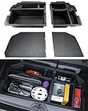 QXZcar For 2021-2025 Toyota Sienna Trunk Organizer, MPV Insert Cargo Rear Hatch Storage Box, Extra Space fits Sienna Under Cargo Floor Storage...