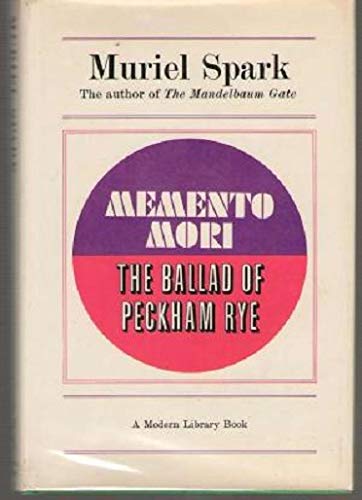 Memento Mori & The Ballard of Peckham Rye B000K04XGC Book Cover