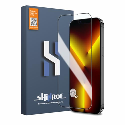 Image of Tempered Glass for iPhone 13 Pro Max | 14 Plus (6.7 Inch) Military Grade 9H Screen Guard, Anti-Scratch, Shatterproof, Edge-to-Edge Full Coverage - Black Border
