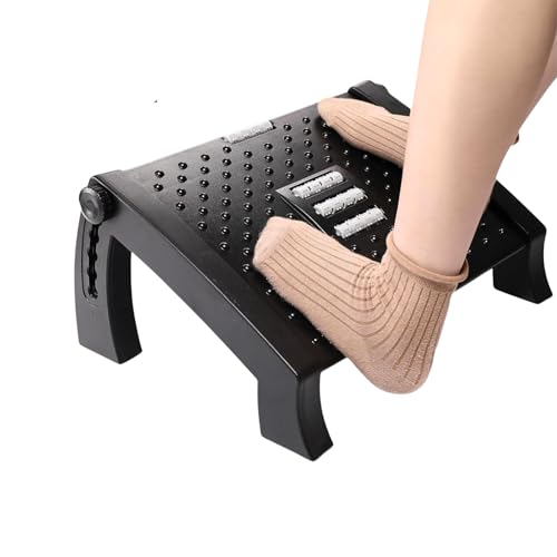 Repose-pieds de bureau massant pour le confort du télétravail à la maison et au bureau moderne