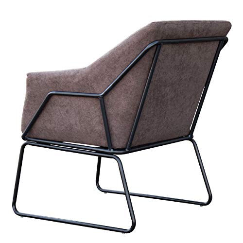 SVITA Fauteuil Josie gestoffeerde bijzetstoel lounge bank enkele bank relaxstoel stoel stoel stoel stof incl. kussen… - Image 5