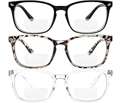 3 Pack: Black, Clear, Grey Havana