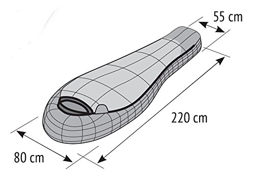 Alexika Mountain, Sacco a Pelo Unisex Adulto