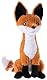 Schule der Magischen Tiere 620070 Rabbat Fuchs Plüschtier, Braun