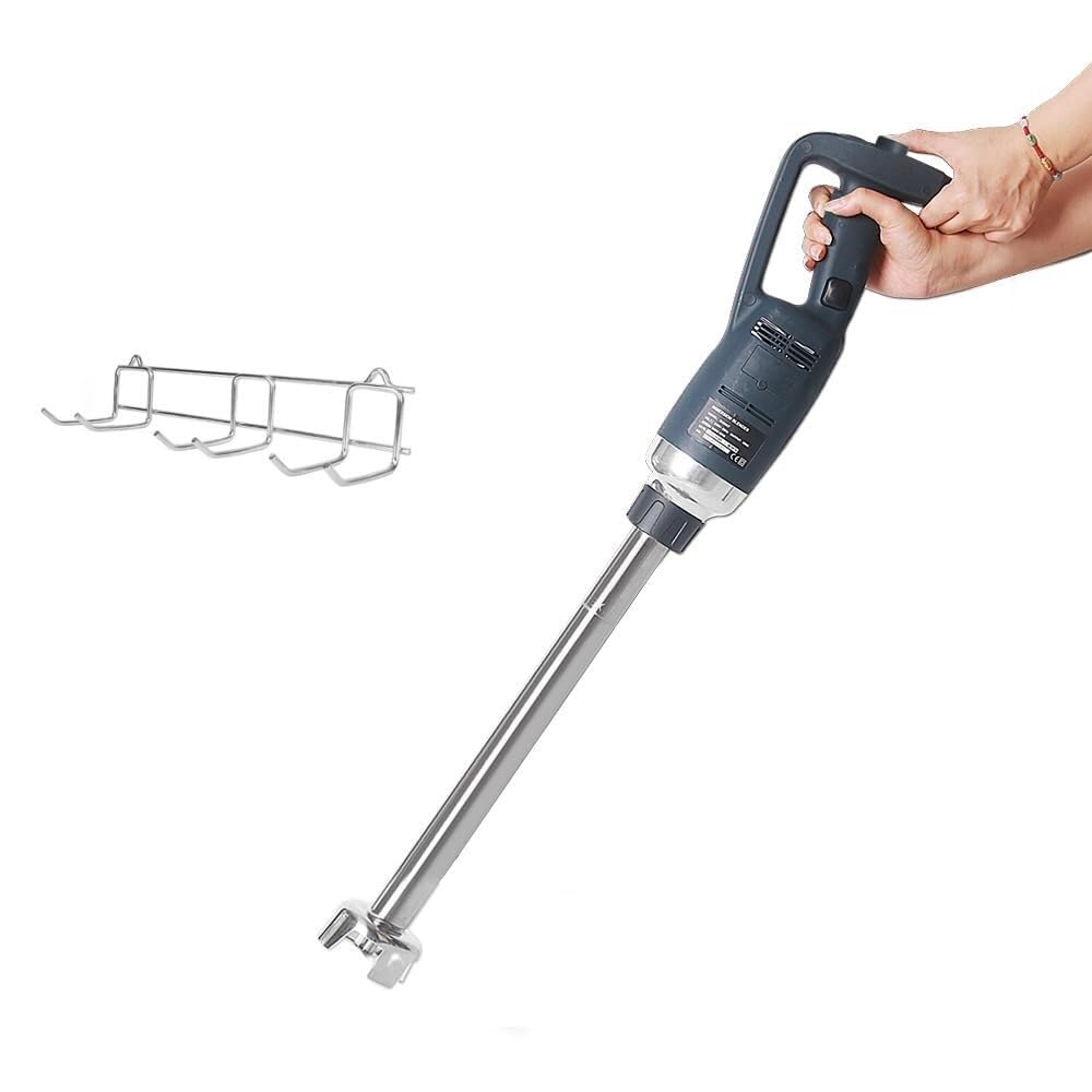 Commercial Hand Blender，Electric Stick Blender Fixed Speed, 500 watts, Fixed Speed, Commercial Immersion Blender, with Lock and Button, Stick Blender with 50 cm Stick