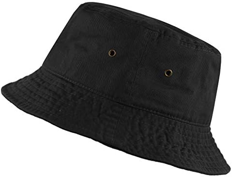 The Hat Depot Bucket Hat - Unisex 100% Cotton & Denim UPF 50 Pack...