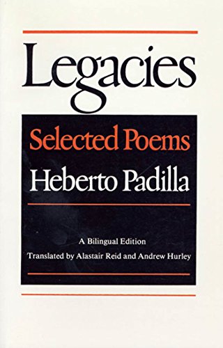 Legacies: Selected Poems: A Bilingual Edition