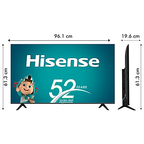 Image of Hisense 108 cm (43 inches) 4K Ultra HD Smart Certified Android LED TV 43A71F (Black)