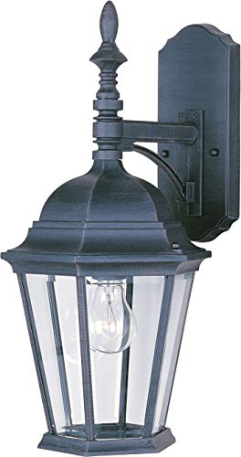 Flash Deals - 80% OFF Maxim 1004BK Westlake Cast Aluminum Clear Glass Outdoor Wall Sconce, 1-Light 60 Watt, 19"H x 10"W, Black Flash Deals - 80% OFF Maxim 1004BK Westlake Cast Aluminum Clear Glass Outdoor Wall Sconce, 1-Light 60 Watt, 19"H x 10"W, Black