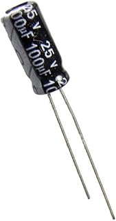 20 قطعة مكثف 100 ميكروفاراد 25 فولت