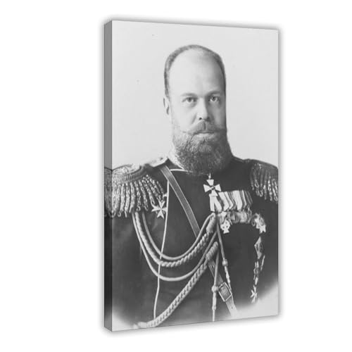 Alexandre III de Russie poster de collection en impression sur toile texturée haut de gamme