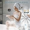 Steam Shower Generator Kit 6KW for Bath Sauna SPA, Self-draining System, Aromatherapy Steam Head, LED Waterproof Controller 77-131F For Home Commercial Use
