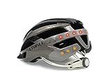 LIVALL MT1 Neo Casco de Bicicleta Inteligente con Sistema de Luces led, Sistema de Alarma SOS, Unidad Multimedia y Kit Manos Libres, en Negro Antracita, tamaño 58-62 cm, L