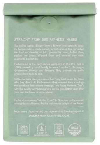 Pachamama Coffee Organic Peru San Martin Whole Bean Coffee miniatura 2