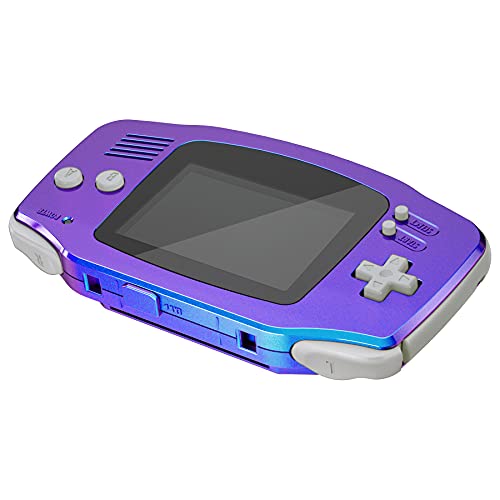 Image of IPS Ready Upgraded eXtremeRate Chameleon Purple Blue Replacement Shell Full Housing Cover Buttons for Gameboy Advance GBA - Compatible with Both IPS & Standard LCD - Console & IPS Screen NOT Included