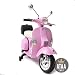 ATAA Vespa clásica Oficial 12v Licencia Piaggio - Rosa - Moto eléctrica...