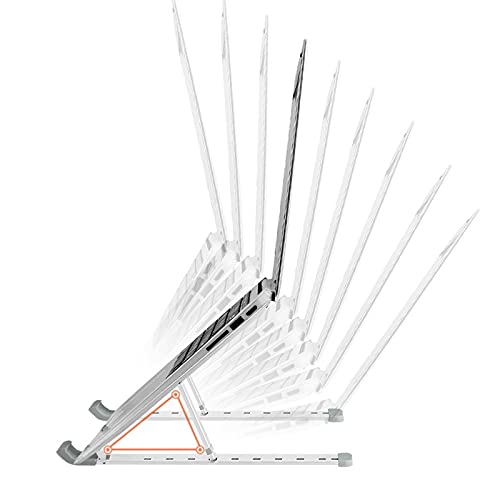 Soporte plegable ajustable para laptop de aluminio miniatura 6