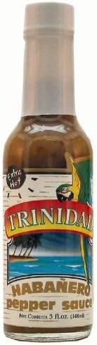 Trinidad Extra Hot Habanero Pepper Sauce - 5 oz