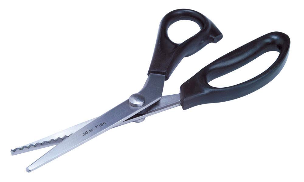 Jakar : Stainless Steel Pinking Shear Scissors : 23cm