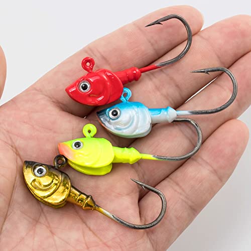 Dr.Fish DFJRQ6E_Q10 10 Pack Swimbait Jig Heads thumb #7