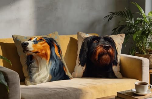 Gros coussin de canapé lin 50x50 design épuré et durable - 4